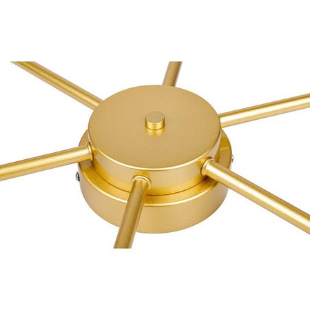 Kronleuchter Decke Pendelleuchte Dekorative 6x G9 Gold Bali Masterled