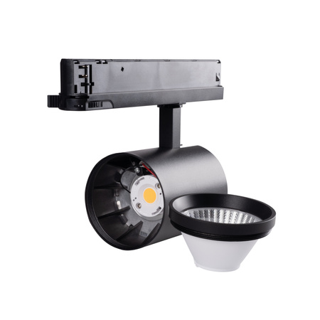 Projektor LED COB 30W 3000lm 4000lm Neutral CRI90 Schwarz ATL1 KANLUX
