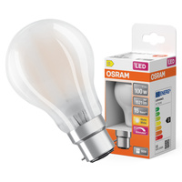 LED-Lampe A60 B22d 11W = 100W 1521lm 2700K Warm 300° Dimmbar Retrofit Glühfaden CLASSIC Osram