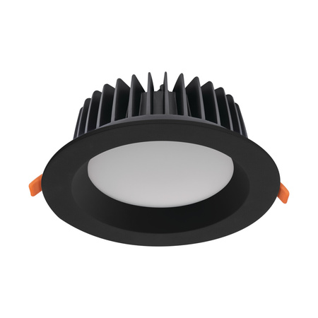 LED-Deckeneinbauleuchte TIBERI PRO DOWNLIGHT 30W 4000K 2850lm IP44 Schwarz KANLUX