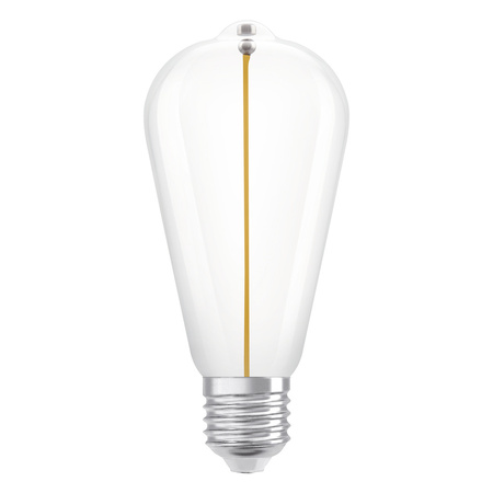 LED Dekorative Glühbirne ST64 Sphere E27 2.2W = 16W 150lm 2700K Warm 320° Filament Vintage 1906 Osram