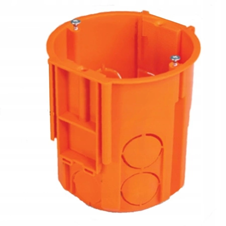 Doppeltiefe Elektro-Einbaudose 1x60 mit PAWBOL-Schrauben