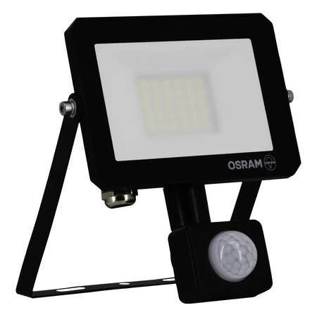 LED-Strahler Halogen-Außenstrahler 20W 6500K 1800lm IP65 mit Bewegungs- und Dämmerungssensor FLOODLIGHT LUX OSRAM