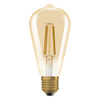 Dekorative LED-Lampe ST64 Edison E27 7.2W = 60W 806lm 2400K Warm 300° Dimmbar Vintage 1906 Osram