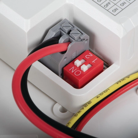 Plafond LED-Deckenanbauleuchte 13W 1510lm CCT IP65 Weiß DABER KANLUX