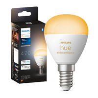 LED-Glühbirne E14 P45 5.1W CCT PHILIPS HUE White Ambiance Bluetooth Zigbee