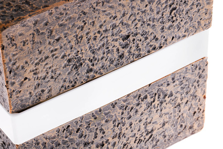 LED-Solarlampe für den Außenbereich Garten stehender Stein 3000K IP44 12 cm Dämmerungssensor