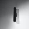 Wandleuchte LAGOS 2 2xGU10 Up-Down Minimalistisch Schwarz SOLLUX