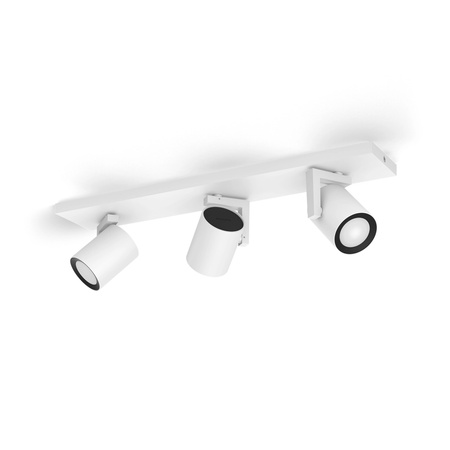 Philips HUE Weiß und Farbe Ambiance Lampe Argenta 3x4.2W Bluetooth Zigbee