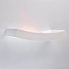 Wandleuchte Gips-Aufbauleuchte RX7S Weiß Curve Kobi