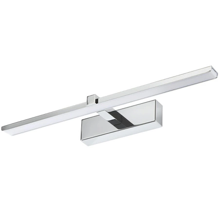 LED-Spiegelleuchte 8W, Badezimmer-Wandleuchte 700lm Chrom neutral 40cm VENUS LUMILED