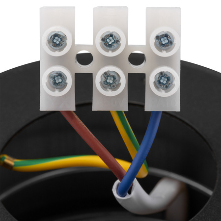 HALOGEN-Anbauleuchte SUNLA Tuba Gx53 LED Spot Wandleuchte Deckenzylinder Schwarz LUMILED