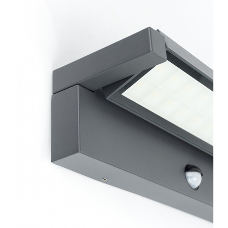 Garten-Wandleuchte LED REN 27W 4000K IP65 mit PIR-Bewegungssensor SU-MA