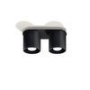 Anbauleuchte ORBIS 2 2xGU10 Tuba Minimalist Schwarz SOLLUX