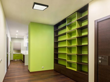 Deckenaufbauleuchte LED-Panel 24W 4000K Schwarzes Quadrat Proma LVT