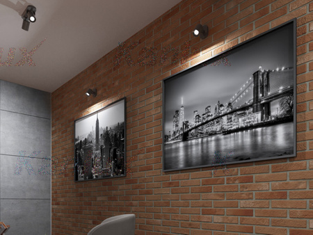 LAURIN GU10 schwarze Kanlux-Deckenleuchte