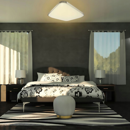 PLAFON LED Deckenleuchte Square PARYS 36W 3000K-6500K 53cm + Fernbedienung