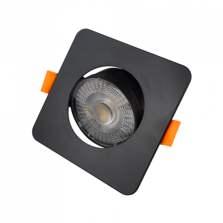 LED-Einbauleuchte 3W / 5W / 7W CCT Schwarz Quadratisch DOWNLIGHT Ecolight