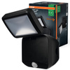 LED-Flutlicht Batteriebetrieben 4W 260lm 4000K IP54 Schwarz Mit Bewegungs- und Dämmerungssensor Strahler Osram