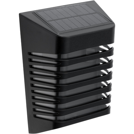 Solar LED Wandleuchte mit Dämmerungssensor 4000K IP64