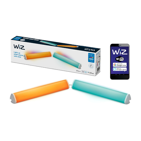 LED Wandleuchte Up&Down Weiß 2x 5W WHITE + RGB SMART WiFi WiZ