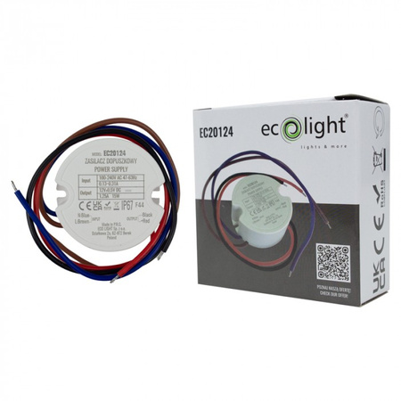 LED-Netzteil für die Box 1,25A 15W 12V IP67 ECOLIGHT