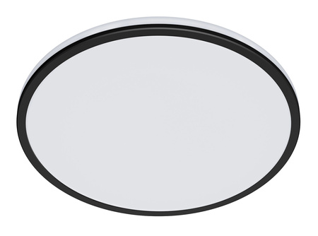 Plafond LED-Anbauleuchte OZZIET 18W 4000K 30cm Schwarz Rund PHILIPS