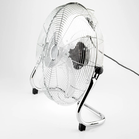 Bodenluftzirkulator FAN 40cm 65W Chrom