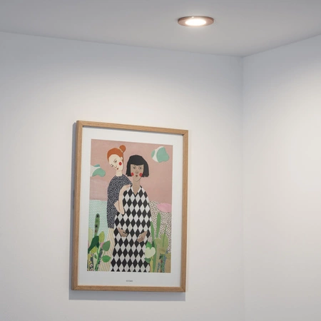 Einbaustrahler GU10, Einbauspot HALOGEN hermetisch für Badezimmer IP44 Kupfer AQUA LUMILED