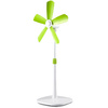 Standventilator Luftzirkulator Standventilator leise grün und weiß