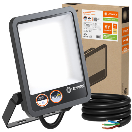 LED-Flutlicht 167W 23400lm 3000K IP66 Schwarz LEDVANCE Flutlicht