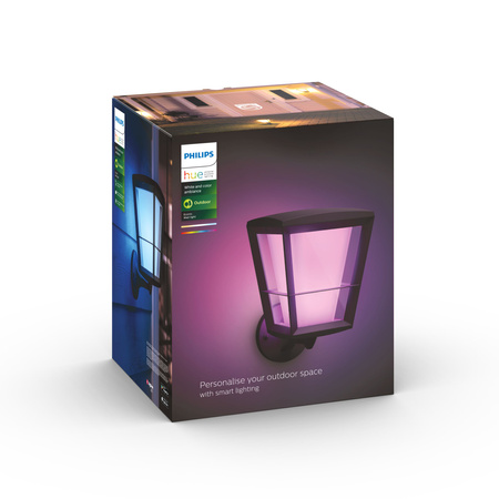 Philips HUE Econic Wandlaterne Up Garten Wandlampe 17439/30/P7