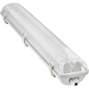 Hermetische Feuchtraumleuchte LED 2x T8, G13 Leuchte IP65 60cm+LED-Leuchtstofflampen 9W 6500K LUMILED