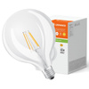 LED Lampen G125 E27 4W = 40W 470lm 2700K Warmweiß FILAMENT LEDVANCE
