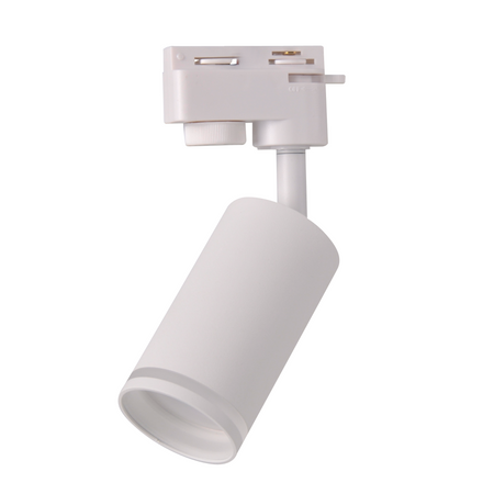 Stromschienen-Kit 1-Phasen-Schiene + 3x GU10 Reflektor Weiß PARIS Sanico Goldlux