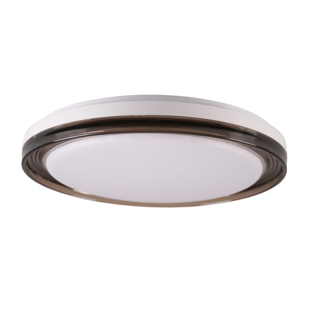 Plafond LED-Deckenleuchte 48W 5300lm CCT 120° Weiß Schwarz IP44 Pilot Dimmbar Halina Sanico Goldlux