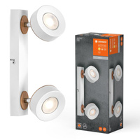 LED-Decken-Wandleuchte Wand montiert Oberfläche Leuchte 9.6W 615lm CCT dekorative weiße Spot Pluto Ledvance