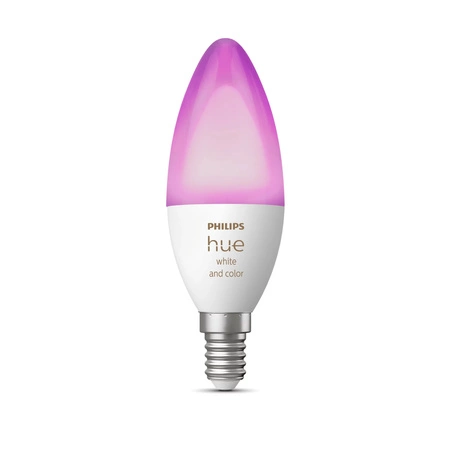 LED Kerze E14 B39 5.3W CCT RGB PHILIPS HUE Weiß & COLOR Ambiente Bluetooth Zigbee Glühbirne