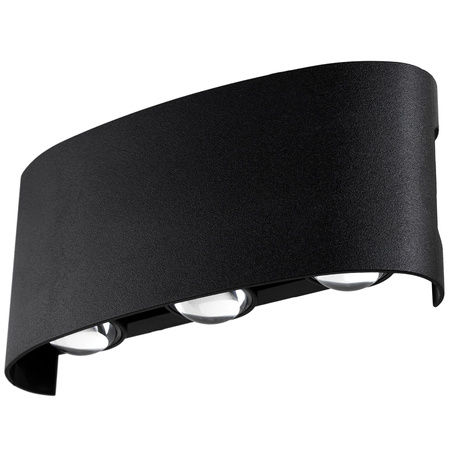 Wandleuchte Außen, Garten-Wandleuchte IP54 6W nach oben und unten KELSA LUMILED