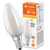 E14 B40 LED Lampen 3,4W = 40W 470lm 2700K Warm 300° DIM Filament LEDVANCE