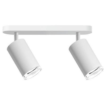 Wand- und Deckenstrahler 2x GU10 Weiß IP44 TURYN Sanico Goldlux