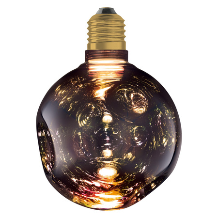 LED-Lampe E27 Sphere 3.5W 300lm 2700K Warm Dekorativ Schwarz ELECTRO GLASS MEDIUM Osram