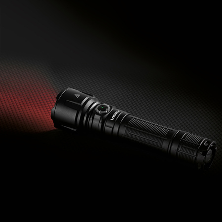 LED tragbare taktische Taschenlampe 20W 3600lm 5000K Suchscheinwerfer 8 Betriebsmodi VLF-A376 Videx