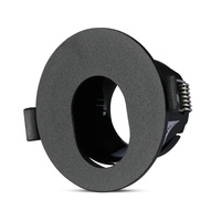 Deckeneinbauleuchte GU10 Öse rund schwarz VT-874 V-TAC