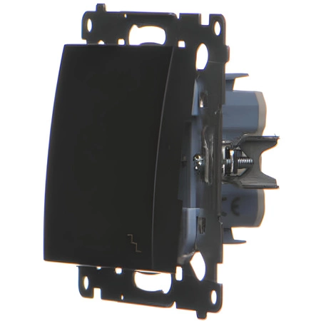 Lichtschalter Single Stair Single Pole Switch Schwarz DW6.01/49 KONTAKTIEREN SIE SIMON