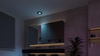 3x LED-Panel Einbau 8.3W 1000lm IP44 Weiß und Farbe Ambiance RGB + TW Schwarz Smart SMART Zigbee Bluetooth Slim Downlights Philips HUE