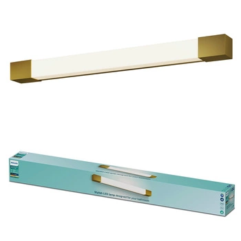 LED Spiegelbeleuchtung 10W 1500lm 2700K 62cm IP44 Kupfer Rover Philips