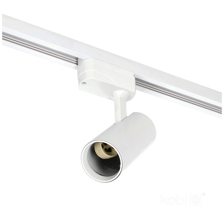 1-Phasen Stromschienenleuchte + Strahler 4x GU10 1m Weiß Nextrack Go Kobi