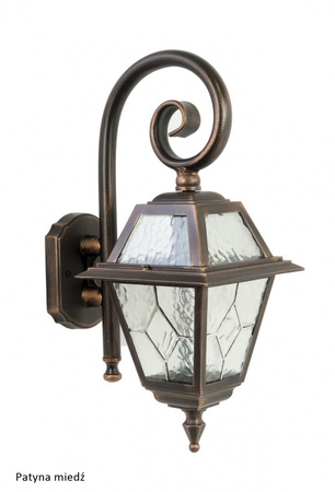 Außengartenlampe Elevation LED-WANDLAMPE Buntglas K 3012/1/N E27 Su-Ma