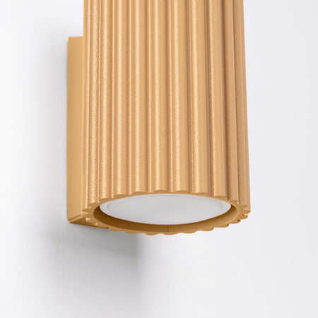 Wandleuchte Wandleuchte Reflektor Tuba Spot GU10 Gold Carbon Deep Space SL.1650 Sollux